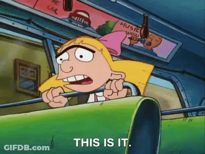 This Is My Nightmare Hey Arnold Helga Pataki GIF