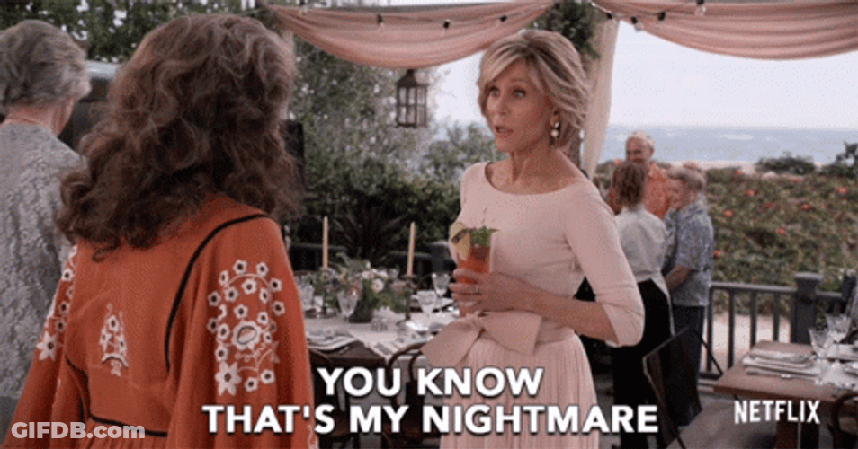 This Is My Nightmare Jane Fonda GIF