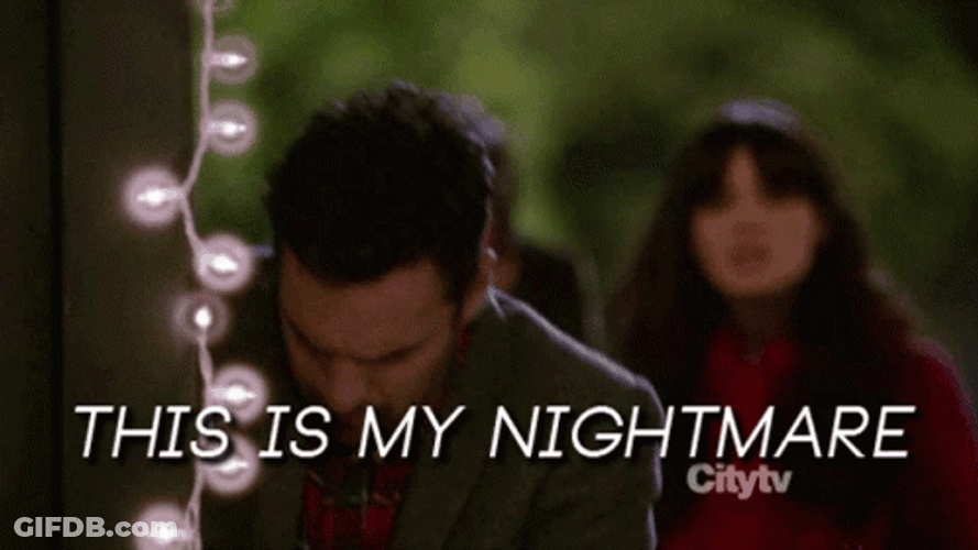 This Is My Nightmare New Girl Nick Miller GIF