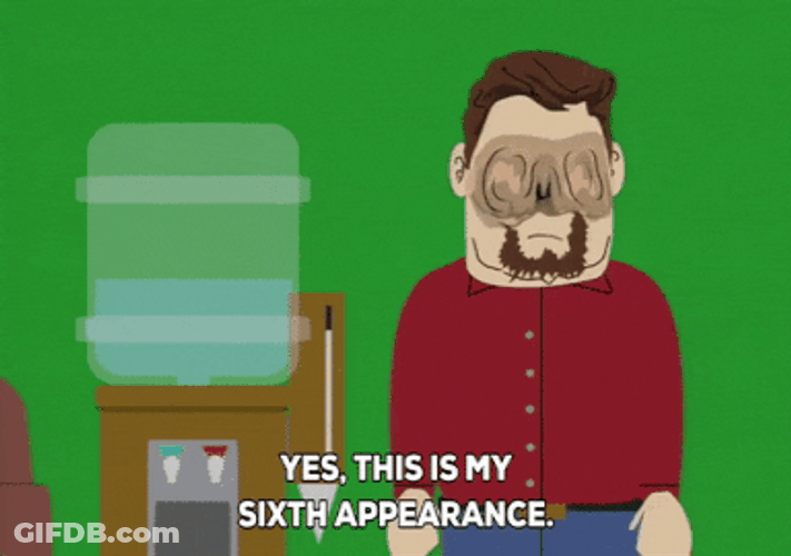This Is My Sixth Appearance Freak GIF