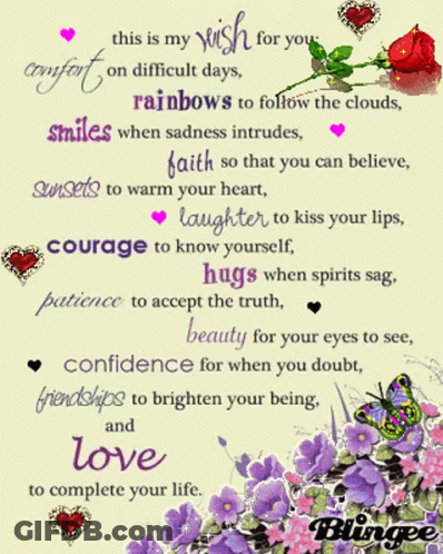 This Is My Wish For You Poster GIF