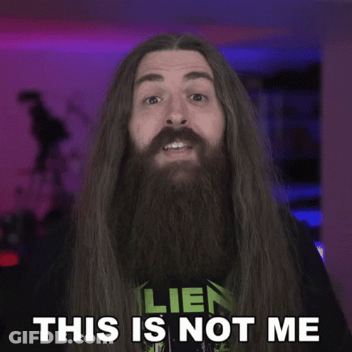 This Is Not Me Samus Paulicelli GIF