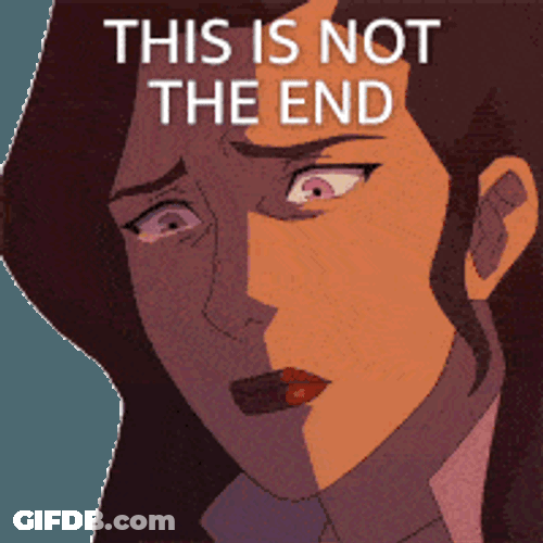This Is Not The End Delilah Briarwood Sticker GIF