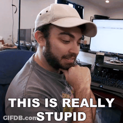 This Is Really Stupid Matt Cairns GIF