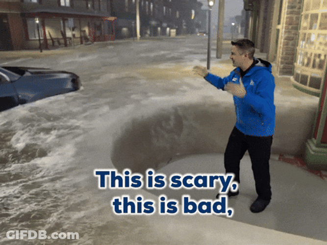 This Is Scary Its Gonna Rain GIF