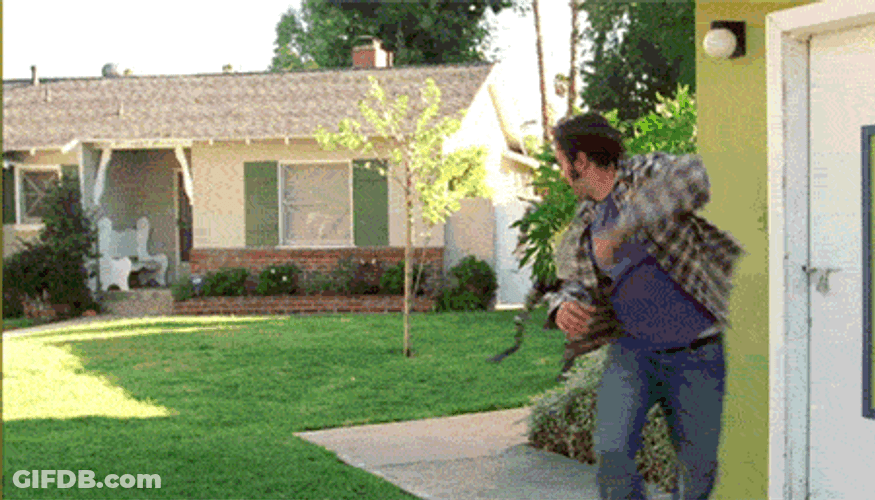 This Is Sparta Character Chasing Meme GIF