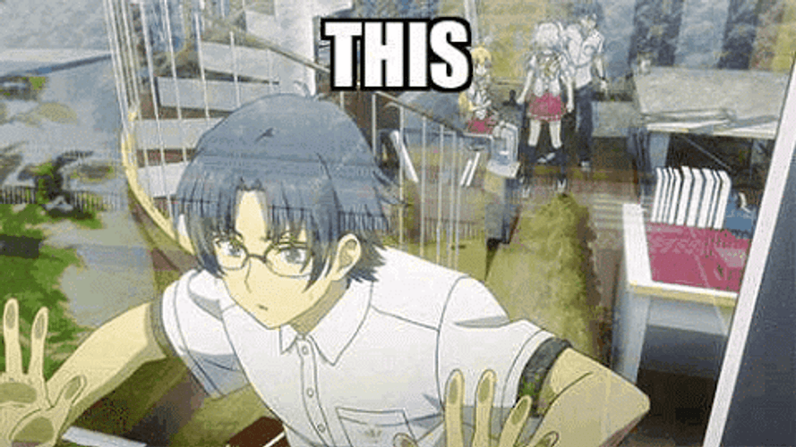 This Is Sparta Charlotte Anime GIF
