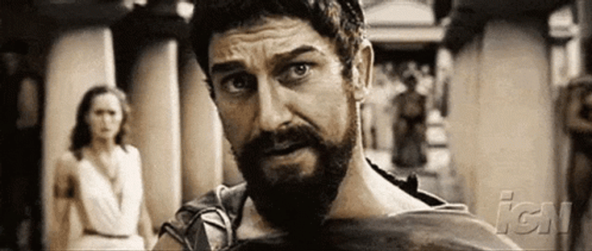 This Is Sparta Movie Scene GIF