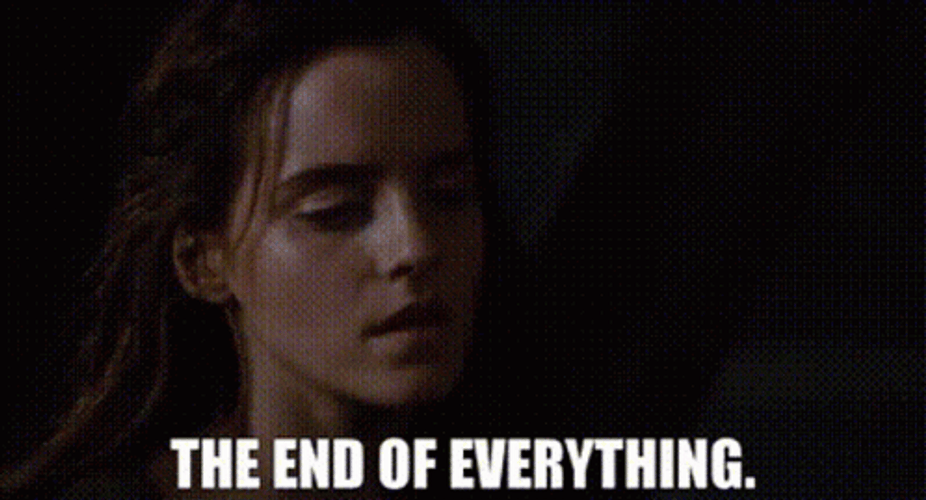 This Is The End Emma Watson Depressed GIF