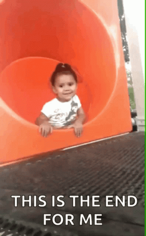This Is The End For Me GIF