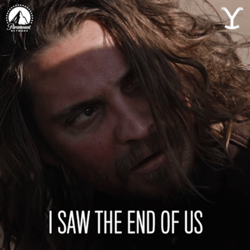 This Is The End Luke Grimes Yellowstone GIF