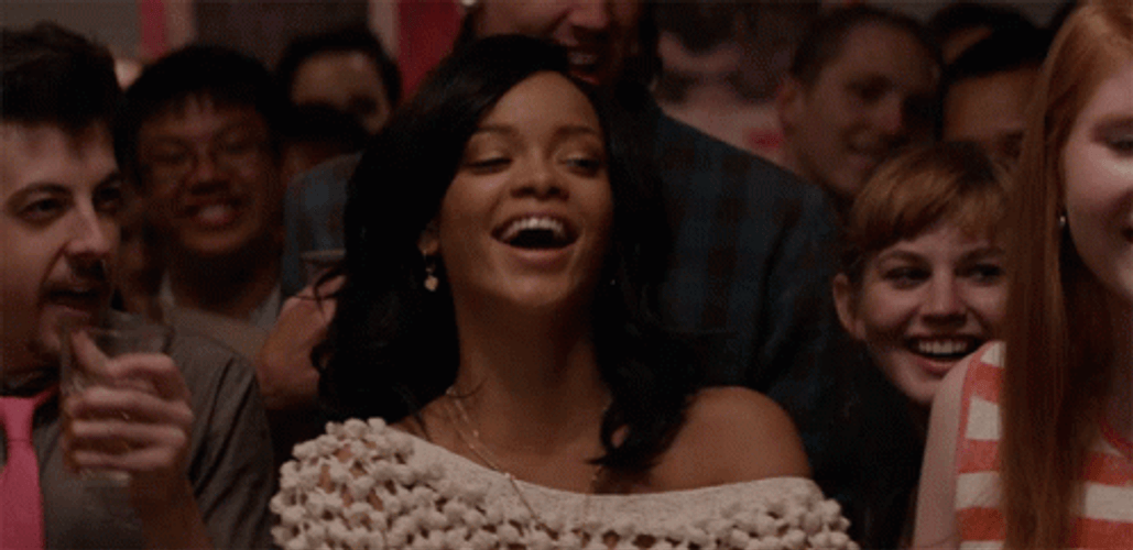 This Is The End Rihanna Laughing GIF