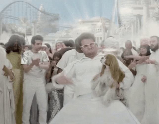 This Is The End Seth Rogen Halo GIF