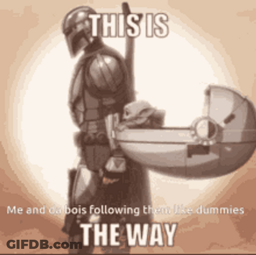 This Is The Way Baby Yoda GIF