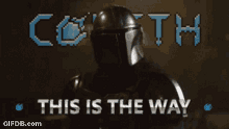 This Is The Way Mandalorian Bitcoin Meme GIF