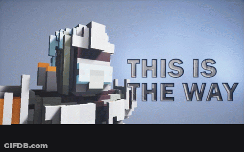 This Is The Way Poster GIF