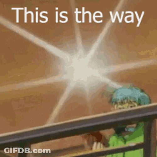 This Is The Way Spreading Ragnarok Cards GIF