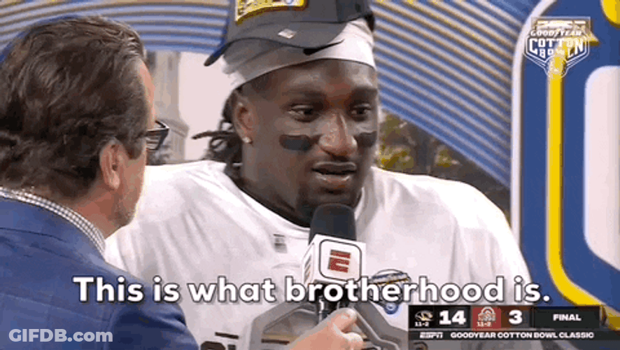 This Is What Mizzou Brotherhood Is GIF