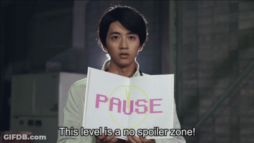 This Level Is No Spoilers Zone GIF