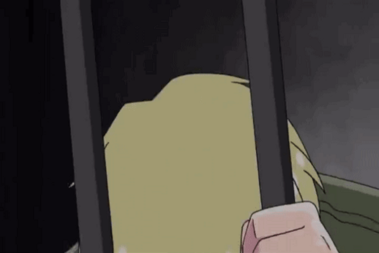 This Place Is A Prison Anime Prisoner Crying GIF