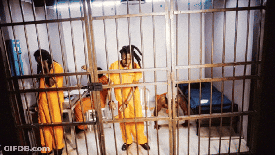 This Place Is A Prison Bar Boys GIF