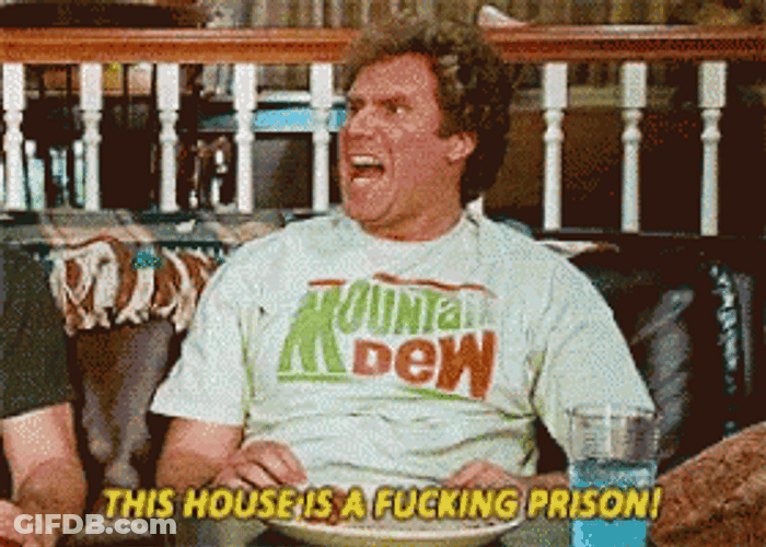 This Place Is A Prison Will Ferrell GIF