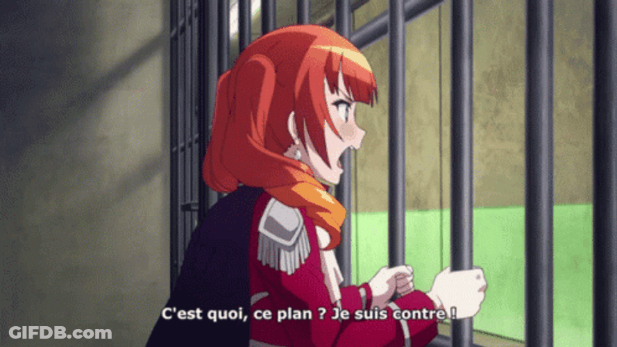 This Place Is A Prison Wise Anime Scream GIF
