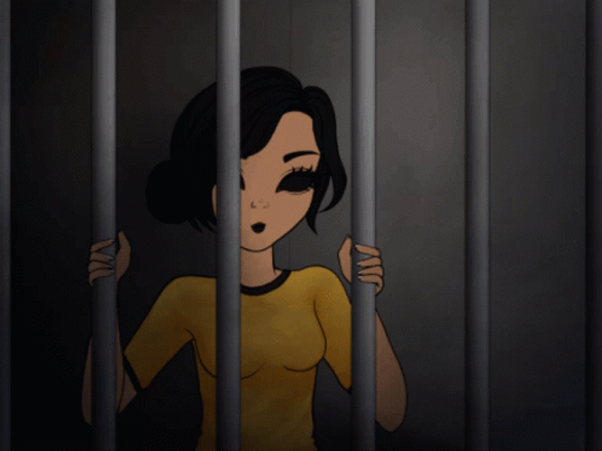 This Place Is A Prison Wolf Jail GIF