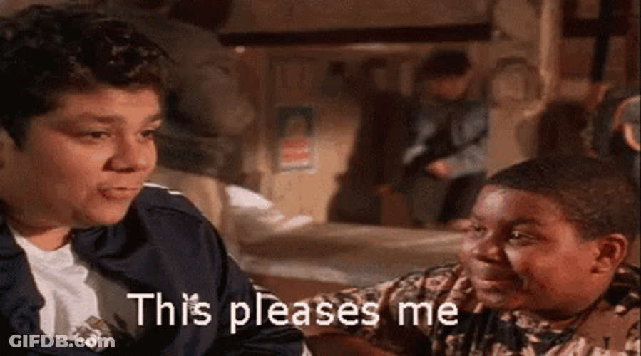 This Pleases Me Heavyweights GIF