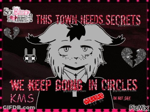 This Town Needs Secrets Poster GIF