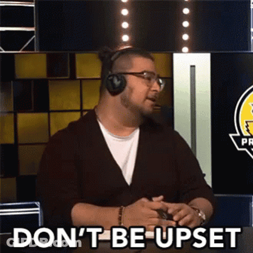 Thom Badinger Don't Be Upset GIF