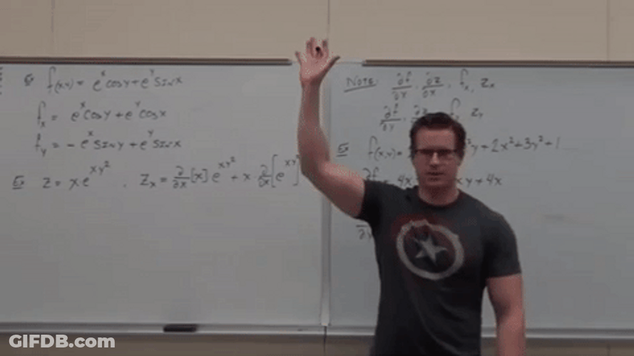 Thomas Calculus Teacher Hangover Math GIF