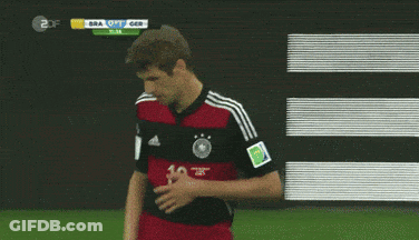 Thomas Mueller On Soccer Field GIF