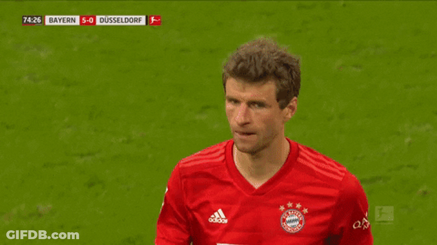 Thomas Müller Running Infectious Enthusiasm GIF