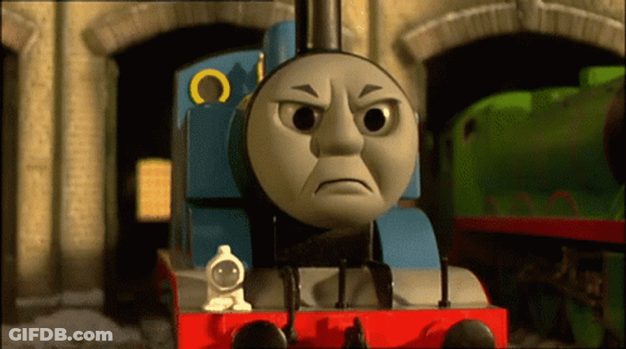 Thomas The Tank Engine Bad Mood GIF