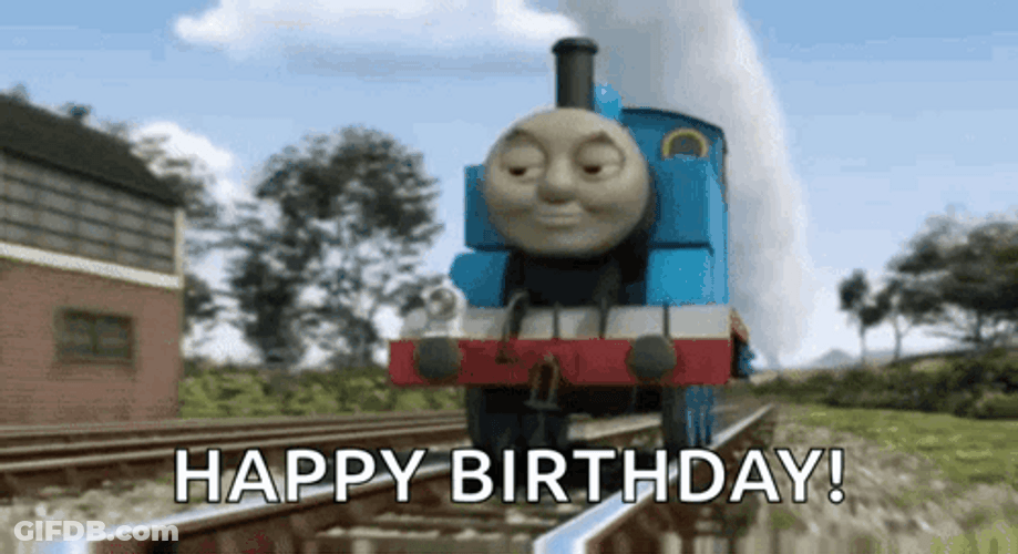 Thomas The Tank Engine Happy Birthday GIF