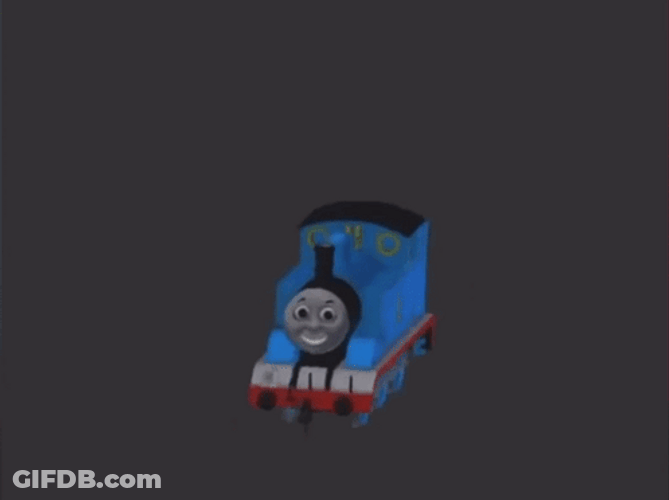 Thomas The Tank Engine Happy Bouncing GIF