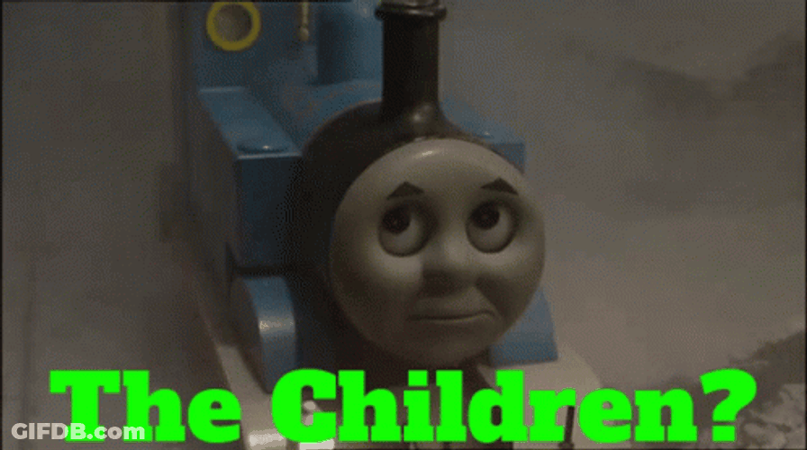 Thomas The Tank Engine Look For The Children GIF
