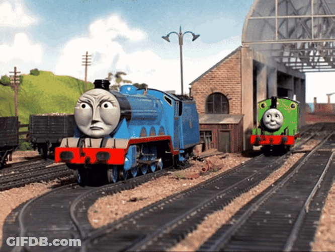 Thomas The Tank Engine Lovely Lashes GIF