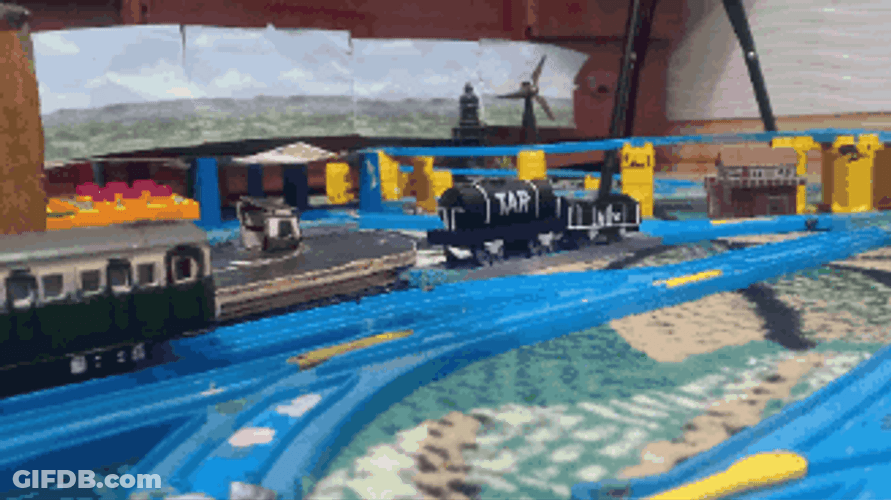 Thomas The Tank Engine Ride Loop GIF