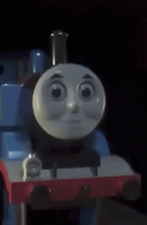 Thomas Train Weird Head GIF