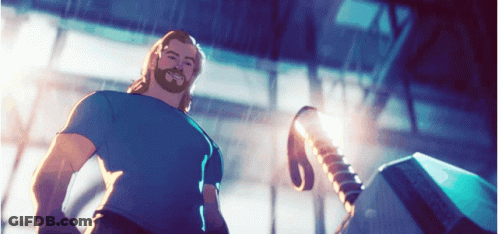 Thor Hands On Hips Saying Thor Or Nah GIF