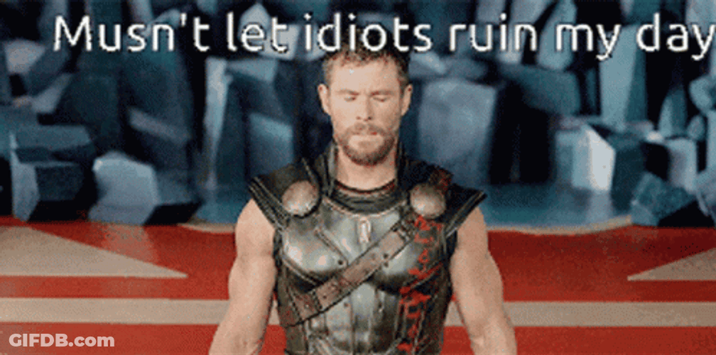 Thor Im Surrounded By Idiots GIF