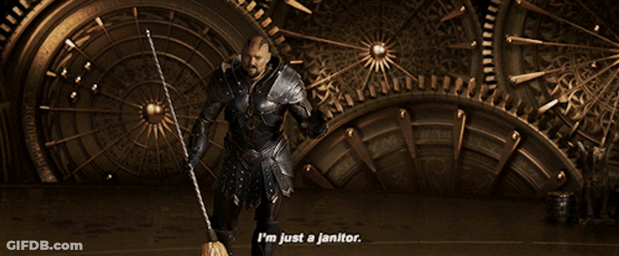 Thor Janitor Meme GIF