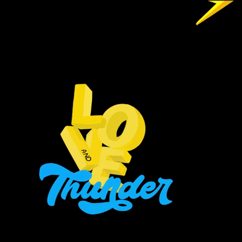Thor Love And Thunder Animated Design GIF
