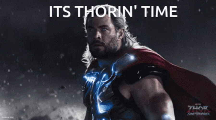 Thor Love And Thunder Lighting Power GIF