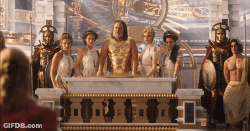 Thor Love And Thunder Zeus GIF