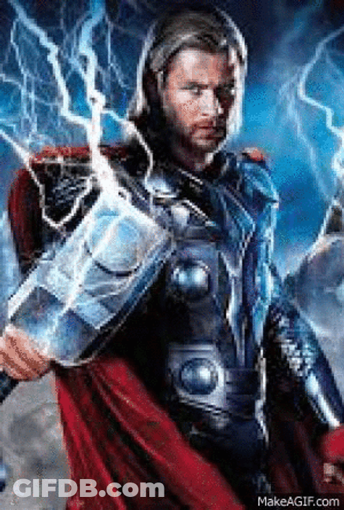 Thor Movie Screen Trailer GIF