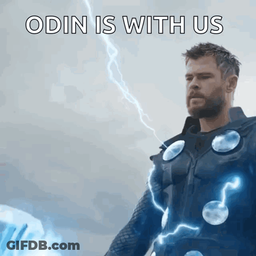 Thor Odin Is With Us GIF