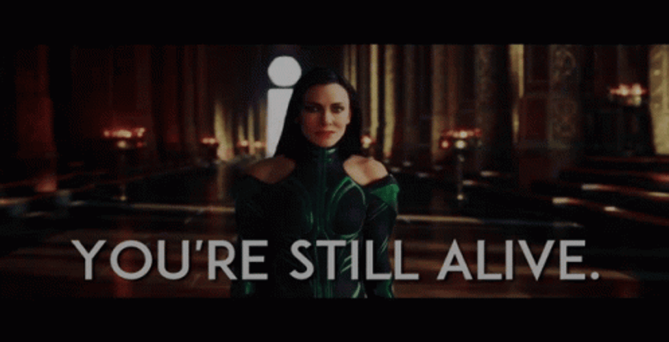 Thor Ragnarok Hela Hes Alive GIF